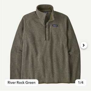 Patagonia Men's Green Fleece Sweater